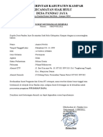 Surat Keterangan Domisili