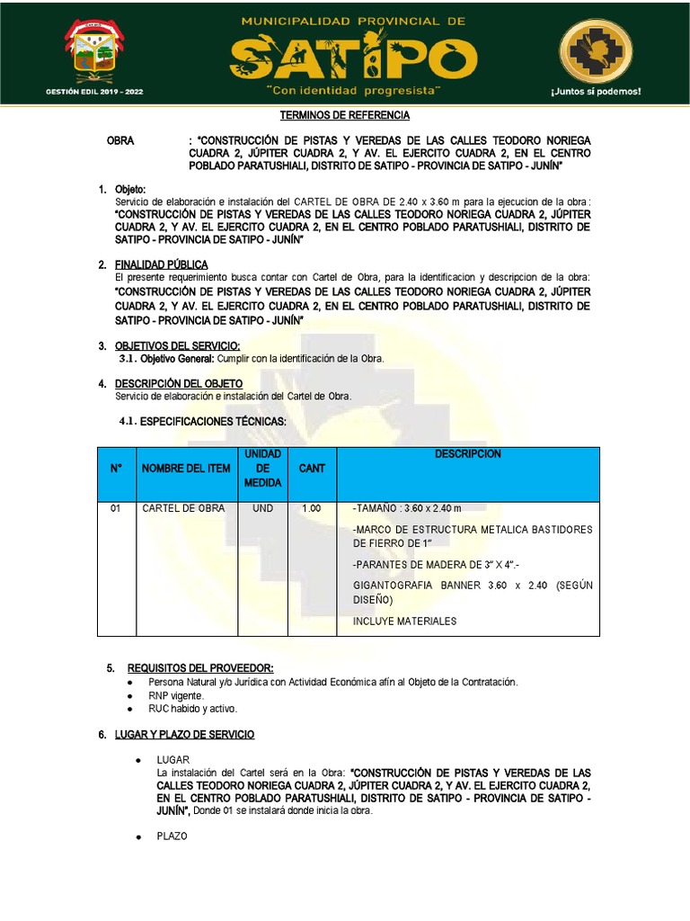 Cartel de Obra EN GLASSPACK 500X700 - Unit
