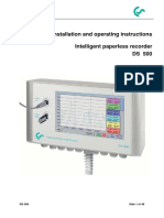 Instruction Manual DS 500 - Modbus RTU Slave Installation