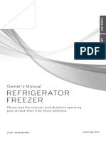 Refrigerator Freezer: Owner 'S Manual