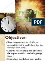 Earth and Life Science: Lesson 5 History of The Earth