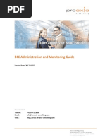 E4C Administration and Monitoring Guide