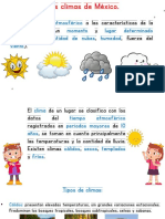 Geografia - Los Climas de Mexico