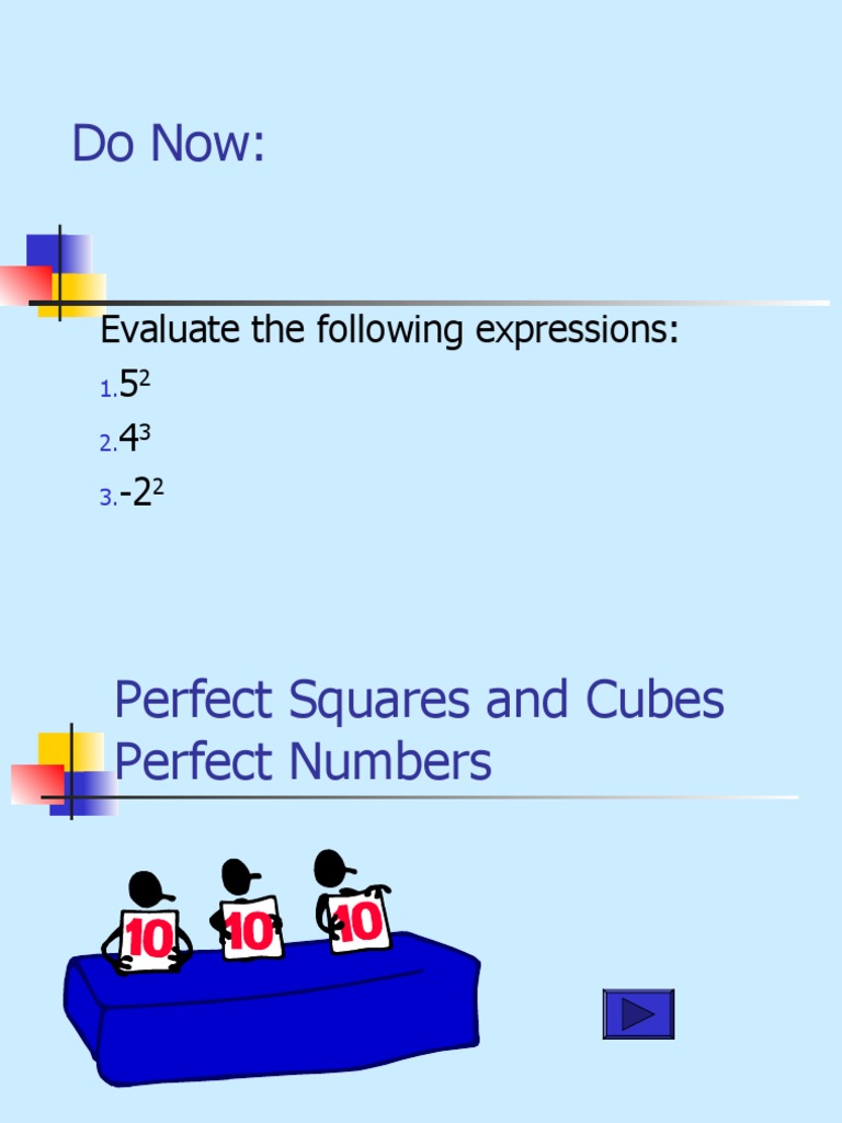 Perfect Numbers | PDF | Algebra | Mathematical Concepts