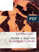 ESLAVA GALÁN, Juan - Amor y Sexo en La Antigua Grecia (1997)