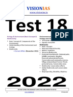 18 Vision [e] Prelims Test 2022