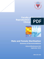 35 - FSRH Sterilisation 2014 Summary