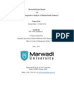 Research Project Report On "A Study On Comparative Analysis of Mutual Funds Schemes"
