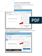 How To Sign A PDF Document Using Adobe Reader