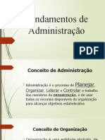 Fundamentos da Administração e suas Funções