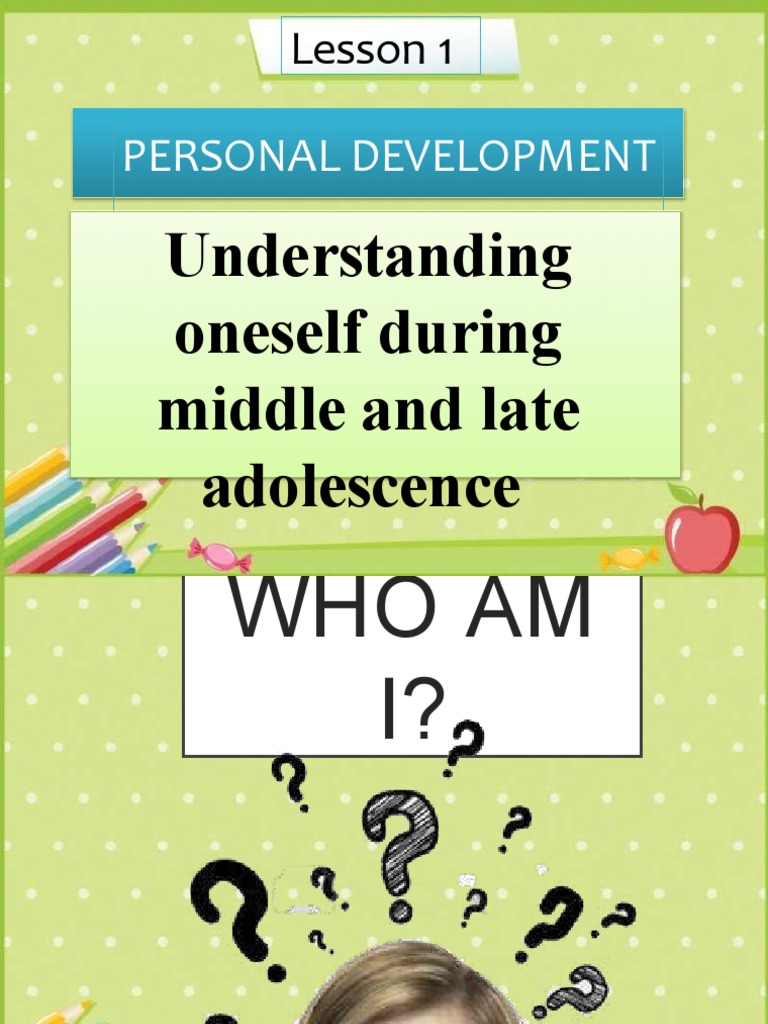 Understanding Self in Adolescence | PDF | Adolescence | Self Concept