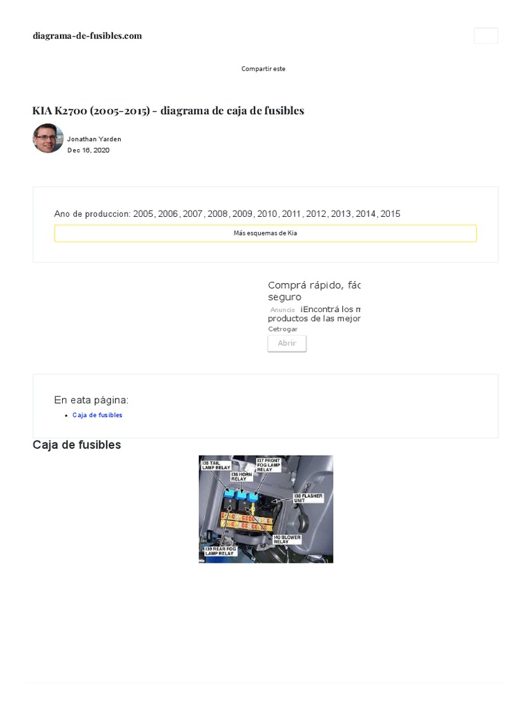KiaK2700 2006 ES Manual de TallerOriginunofficial Diagrama de