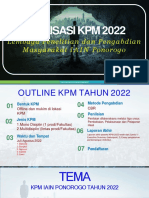 Sosialisasi KPM 11 April 2022