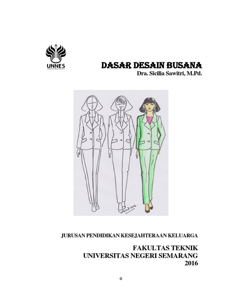 Bahan Ajar Dasar Desain Busana | PDF