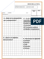 Desafio Emprendedor Lenguaje Academia N.°3 Repaso