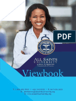 All Saints University, Dominica View Book 2020