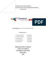 Kelompok 1 TR-1 - Laporan Resmi Analisis Instrumen - Penetapan Kadar Secara Spektro UV