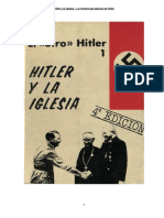 Hitler y La Iglesia La Mentira Del Ateismo de Adolf Hitler