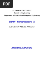 5- CH 5 Arithmetic and Logic Instructions - ١٢٢٠١٩