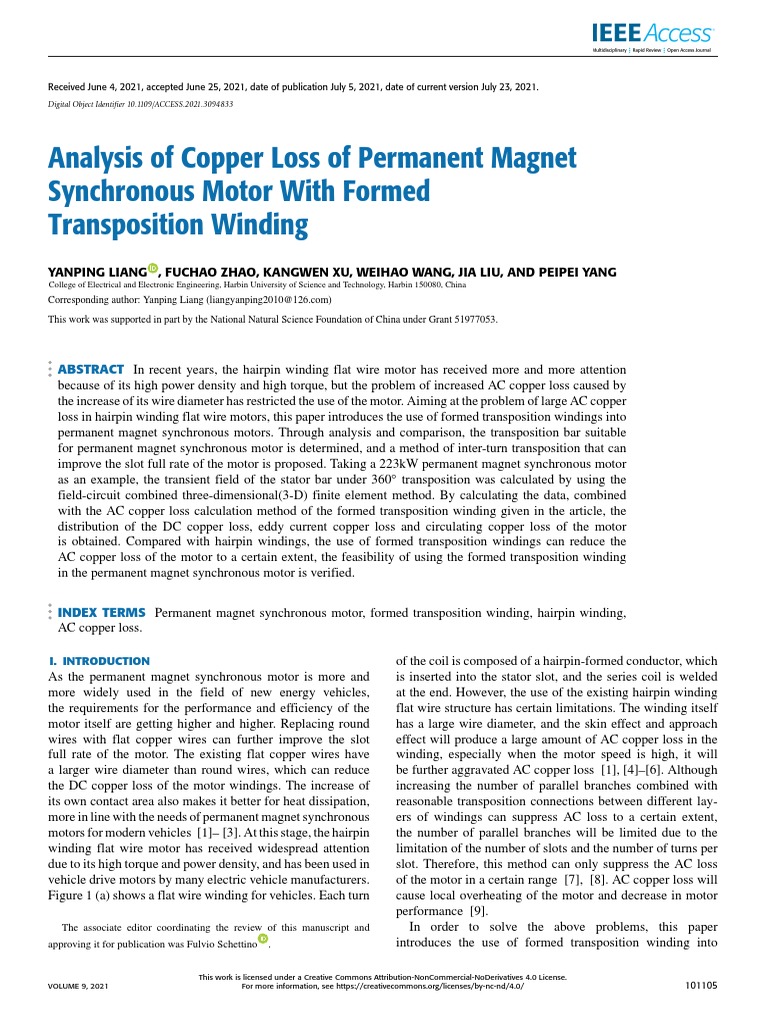 Analysis_of_Copper_Loss_of_Permanent_Magnet_Synchronous_Motor_With ...