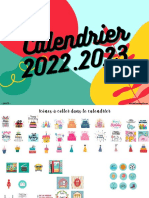 Calendrier 2022 2023 Vierge TablettesEtPirouettes