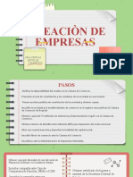 Creaciòn de Empresa