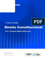 Material de Apoio - Direito Constitucional