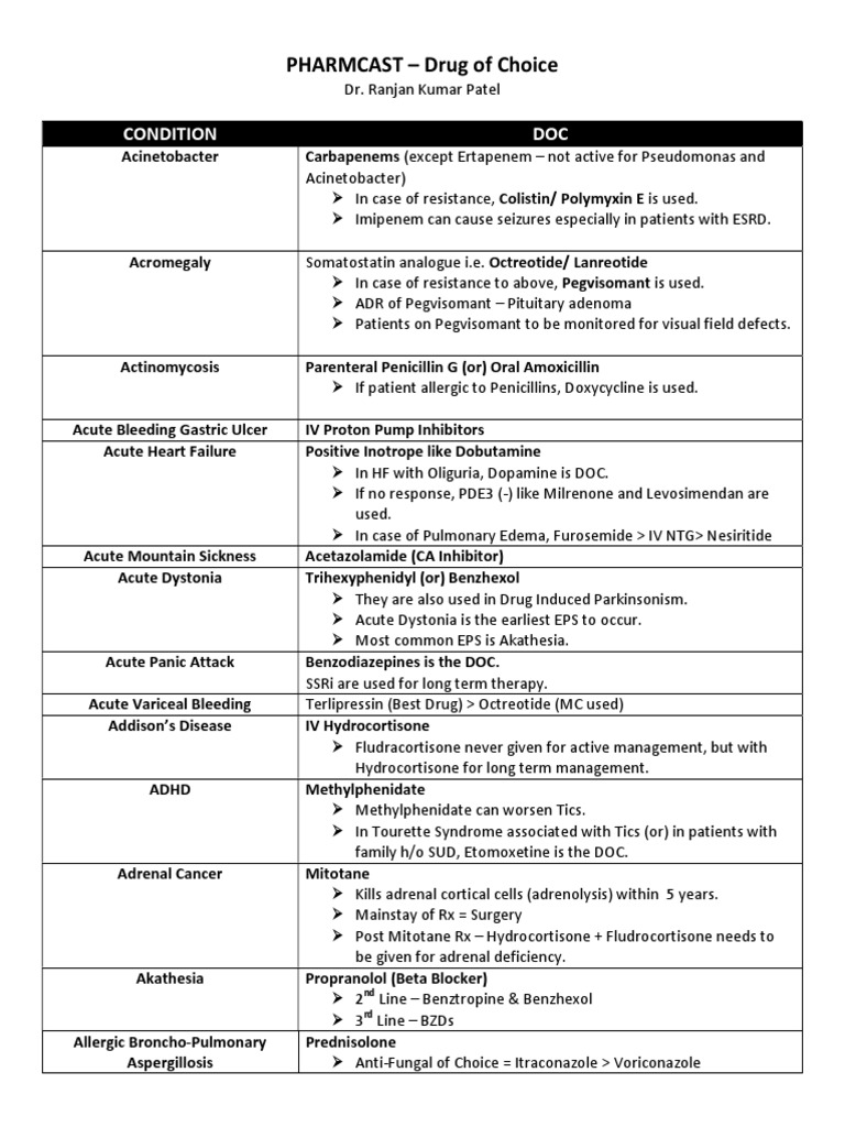 drug-of-choice-pdf-clinical-medicine-diseases-and-disorders