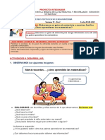 Semana 19 Dia 2 Elaboramos Una Entrevista A Nuestas Familias