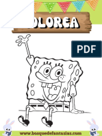 Dibujos Bob Esponja