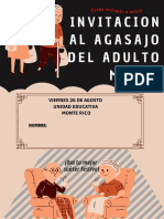 Invitacion Al Agasajo Del Adulto Mayor