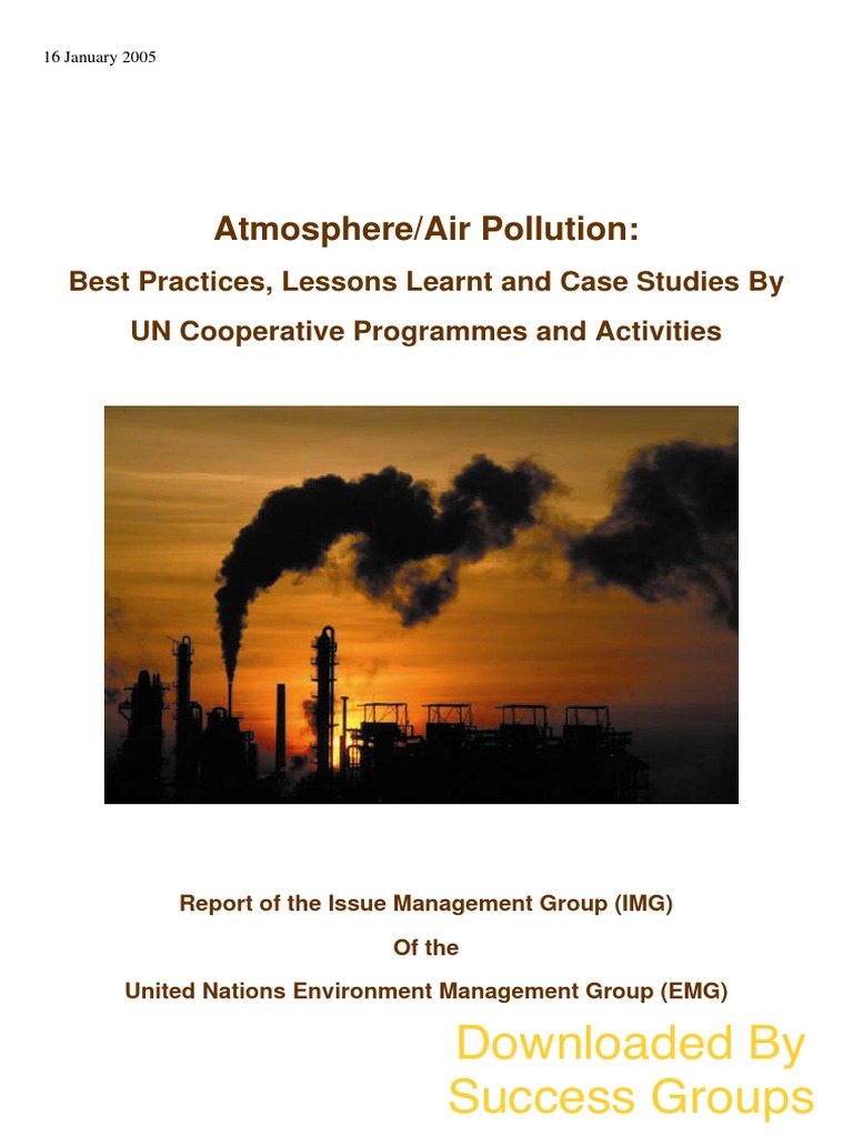 Downloaded by Success Groups Atmosphere/Air Pollution PDF Air