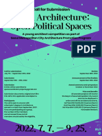 Social Architecture: Open Political Spaces: Call For Submission