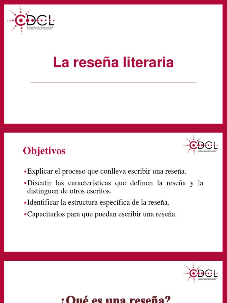 La Reseña PDF PDF