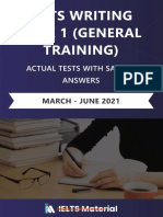 IELTS Writing Task 1 General Training Actual Tests With Answ