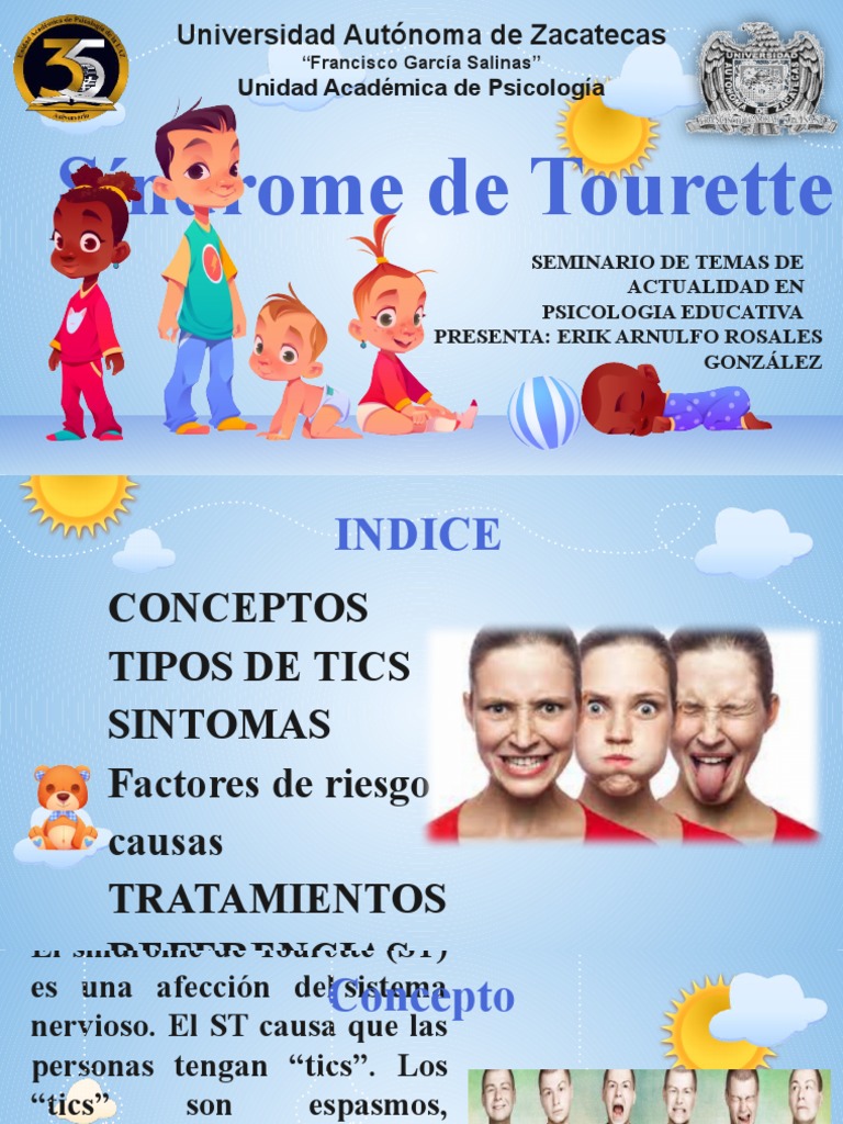 Síndrome de Tourette: síntomas y tratamientos | PDF | Síndrome de ...