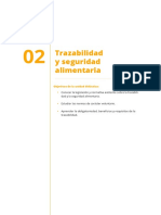 Trazabilidad y Seguridad Alimentaria: Objetivos de La Unidad Didáctica