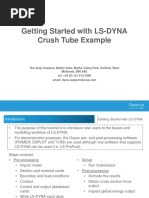 Getting Started Tutorial LS-DYNA