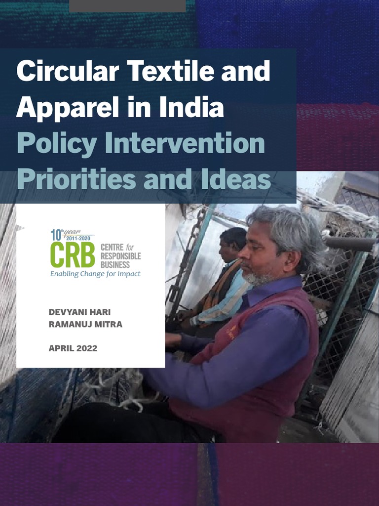 Circular Textile Policy in India | PDF | Textiles | Clothing Industry