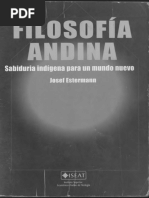 Estermann Josef Filosofia Andina-Annotated