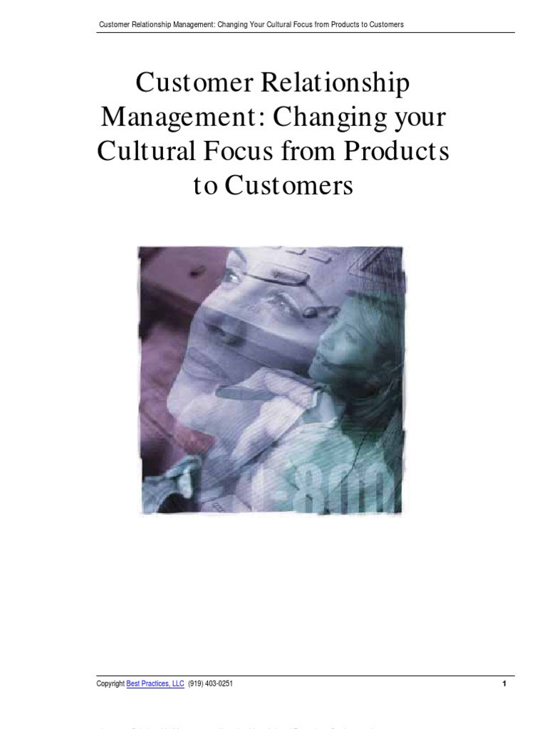 CRM White Paper (WP 7) | PDF | Customer Relationship Management ...