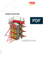 Vario-Quattro: The Foldable Girder Column Formwork For Cross-Sections Up To 120 X 120 CM