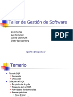 Gestión de Software - Guía SQA y Métricas de Calidad