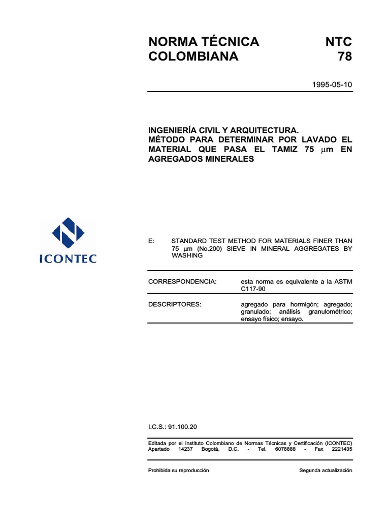 norma-t-cnica-ntc-colombiana-78-pdf-science-ciencia-aplicada