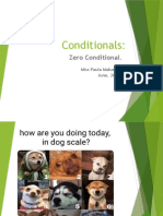 Conditionals:: Zero Conditional
