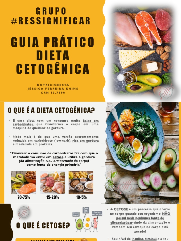 Guia Prático da Dieta Cetogênica | PDF | Dieta Cetogênica | Diabetes