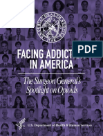 Facing Addiction in America: The Surgeon General's Spotlight On Opioids