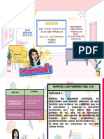 Plan de Trabajo de 1er Grado Del 2 Al 5 de Febrero Del 2021