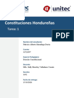 T#1 Constituciones Hondureñas