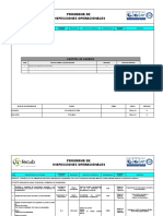 Programa de Inspecciones Preoperacionales